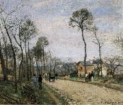 Camile Pissarro, The Road from Louveciennes